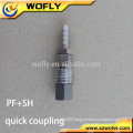 female / male quick coupler flexible hose connector for air